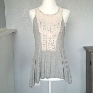 Eyeshadow Crocheted Tank Top